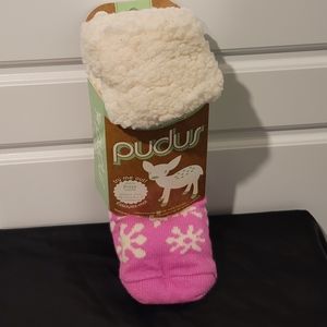 Fluffy slipper socks